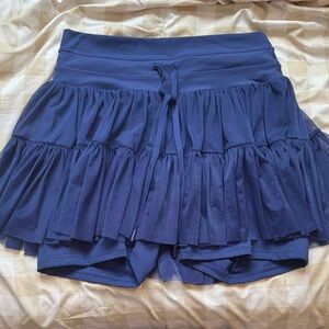 POPFLEX Navy Tiered Skort